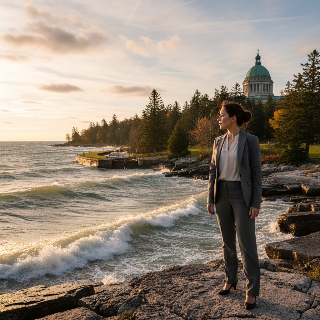 Ontario legislative building at Queen's Park in Toronto